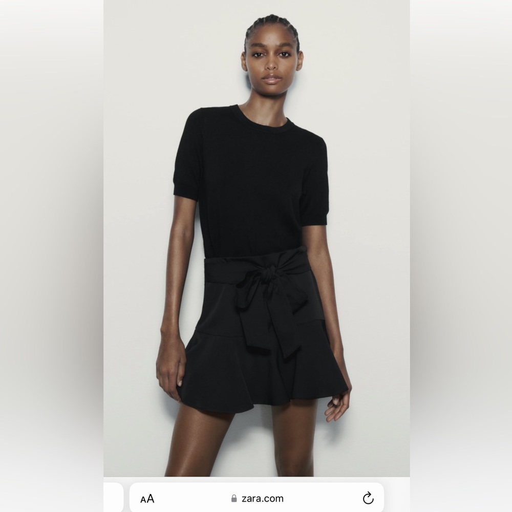 Zara Belted Skort